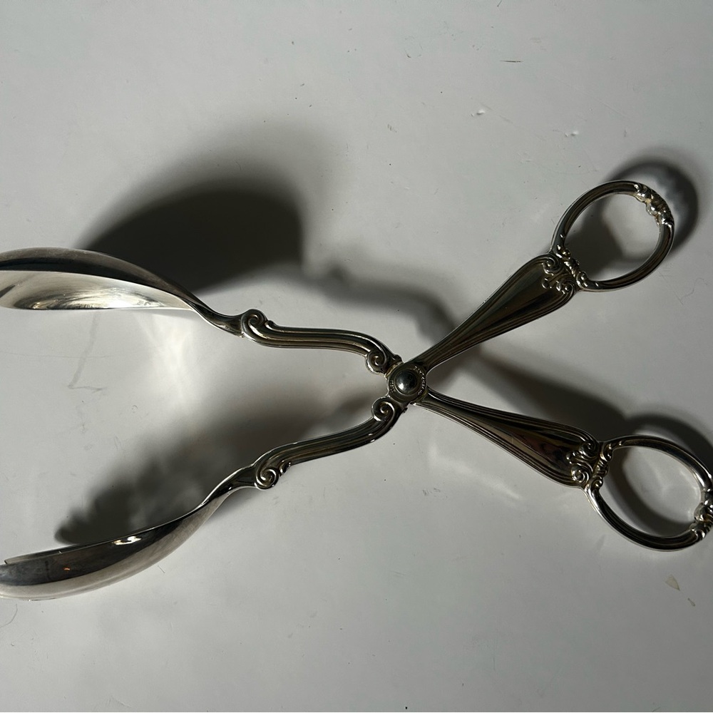 Gorham Silver Silver plated Serving  Tongs
